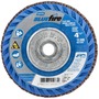 Norton® BlueFire 4-1/2" X 5/8"-11 60 Grit Type 27 Flap Discs Norton® BlueFire 4-1/2" X 5/8"-11 60 Grit Type 27 Flap Discs