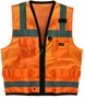 OccuNomix Large Hi-Viz Orange Polyester Vest