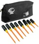 OEL Orange/Yellow Steel And Rubber 8 Piece Screwdriver Tool Kit OEL Orange/Yellow Steel And Rubber 8 Piece Screwdriver Tool Kit