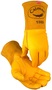Protective Industrial Products Small Gold Top Grain Goatskin Unlined MIG/TIG Welders Gloves With DuPont™ Kevlar® Stitching