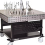 Flextur™ 48" X  48" X  35" Steel Welding Table With Fixturing Kit