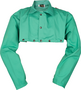 RADNOR™ Large Green Cotton Flame Resistant Cape Sleeve  With Snap Front Closure RADNOR™ Large Green Cotton Flame Resistant Cape Sleeve  With Snap Front Closure
