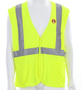 MCR Safety® X-Large Hi-Viz Green Mesh Polyester Safety Vest