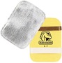 Black Stallion® Silver/Yellow Aluminized Coated Fiberglass, Neoprene And Leather Heat Resistant Backpad Black Stallion® Silver/Yellow Aluminized Coated Fiberglass, Neoprene And Leather Heat Resistant Backpad