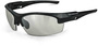 Radians Crucible Shiny Black Safety Glasses With I/O Polycarbonate Hard Coat Lens