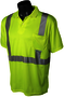 Radians Large Hi-Viz Green RADWEAR®/Birdseye™ Max-Dri™ Moisture Wicking Polyester Mesh T-Shirt