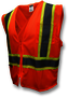 Radians 4X Hi-Viz Orange And Hi-Viz Green RADWEAR® Polyester Mesh Economy Vest
