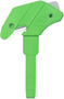 Safety Products Global 2.625 X 1.75 X 0.25 Green Plastic And Carbon Steel Klever® Blade Heads