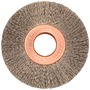 Weiler® 2" X 1/2" Steel Crimped Wire Small Diameter Wheel Brush Weiler® 2" X 1/2" Steel Crimped Wire Small Diameter Wheel Brush