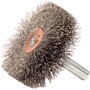 Weiler® 1-3/4" X 1/4" Stainless Steel Crimped Wire Stem Mounted Wheel Brush Weiler® 1-3/4" X 1/4" Stainless Steel Crimped Wire Stem Mounted Wheel Brush