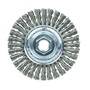Weiler® 4" X 5/8" - 11" Wolverine™ Steel Knot Wire Wheel Brush Weiler® 4" X 5/8" - 11" Wolverine™ Steel Knot Wire Wheel Brush