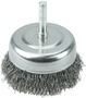 Weiler® 3" X 1/4" Wolverine™ Steel Crimped Wire Cup Brush Weiler® 3" X 1/4" Wolverine™ Steel Crimped Wire Cup Brush