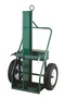 Harper™ Cylinder Cart With Pneumatic Wheels And Continuous Handle