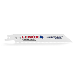 Lenox® POWER BLAST™ Technology 3/4" X .035" X 6" Bi-Metal Reciprocating Saw Blade 18 Teeth Per Inch