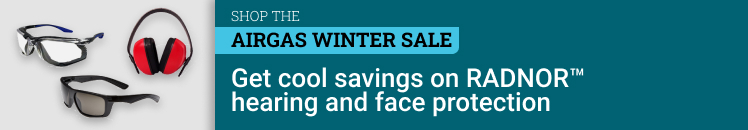 Get cool savings on RADNOR™ hearing and face protection