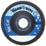 Weiler® Tiger® Big Cat 4 1/2" X 5/8" - 11" 60 Grit Type 27 Flap Disc