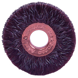 Weiler® 2" X 1/2" Copper Center™ Polyflex™ Steel Crimped Wire Encapsulated Wheel Brush