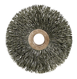 Weiler® 1 1/2" X 3/8" Copper Center™ Steel Crimped Wire Small Diameter Wheel Brush