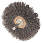 Weiler® 3" X 1/4" Steel Crimped Wire Conflex Wheel Brush