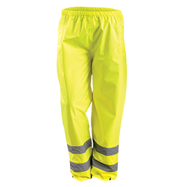 OccuNomix 2X Hi-Viz Yellow 28 1/2" Polyester And Oxford Pants