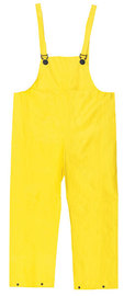 MCR Safety® Large Yellow Wizard .28 mm Nylon/PVC Overalls