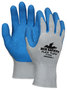 MCR Safety® X-Large NXG 10 Gauge Blue Latex Palm And Fingertips Coated Work Gloves With Blue Cotton And Polyester Liner And Knit Wrist