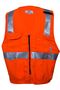 National Safety Apparel 2X Hi-Viz Orange Modacrylic Blend Vest