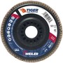 Weiler® Tiger® Ceramic Trim 4 1/2" X 7/8" 40 Grit Type 29 Flap Disc