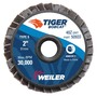 Weiler® Tiger® Bobcat 2" X 1/4" 40 Grit Type 27 Flap Disc