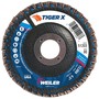 Weiler® Tiger® X 4 1/2" X 7/8" 80 Grit Type 29 Flap Disc