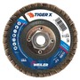 Weiler® Tiger® X 4 1/2" X 5/8" - 11" 36 Grit Type 29 Flap Disc