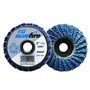 Norton® BlueFire® R884P 2" X 1/4" 80 Grit Flap Disc