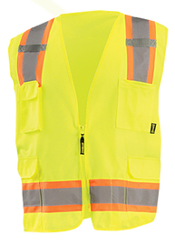 OccuNomix 2X Hi-Viz Yellow Polyester Vest