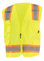 OccuNomix Large Hi-Viz Yellow Polyester Vest