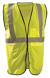 OccuNomix Large - X-Large Hi-Viz Yellow Polyester/Mesh Vest