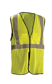 OccuNomix Large - X-Large Hi-Viz Yellow Mesh/Polyester Vest