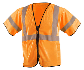 OccuNomix 2X - 3X Hi-Viz Orange Polyester/Mesh Vest