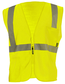 OccuNomix 3X Hi-Viz Yellow Polyester/Mesh Vest