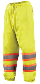 OccuNomix Small - Medium Hi-Viz Yellow Polyester/Mesh Pants