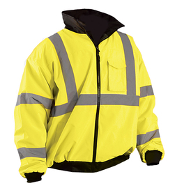 OccuNomix X-Large Hi-Viz Yellow Polyester Jacket