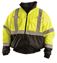 OccuNomix Medium Hi-Viz Yellow Polyester Jacket