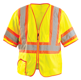 OccuNomix 3X Hi-Viz Yellow Polyester/Mesh Vest