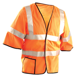 OccuNomix X-Large Hi-Viz Yellow Polyester/Mesh Vest