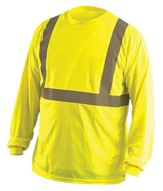 OccuNomix 3X Hi-Viz Yellow Polyester T-Shirt