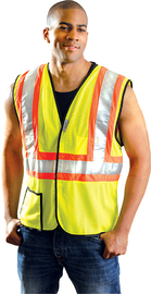 OccuNomix 4X Hi-Viz Yellow Polyester/Mesh Vest