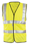 OccuNomix X-Large Hi-Viz Yellow Polyester/Mesh Vest