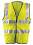 OccuNomix 3X Hi-Viz Yellow Mesh/Modacrylic/Aramid Vest