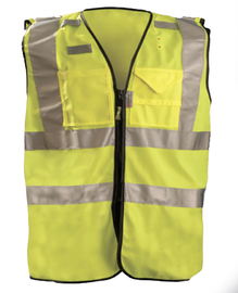 OccuNomix 2X Hi-Viz Yellow Polyester Vest