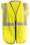 OccuNomix 2X Hi-Viz Yellow Polyester/Polyester/Mesh Vest