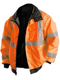 OccuNomix X-Large Hi-Viz Orange Polyester Jacket